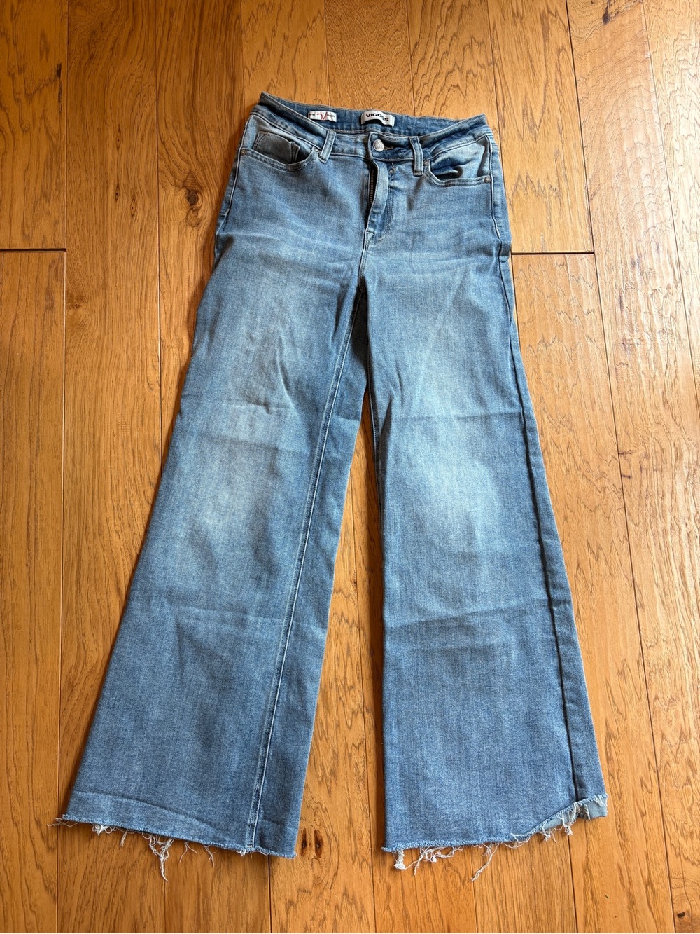 Women’s Light Blue Wide Leg Jeans